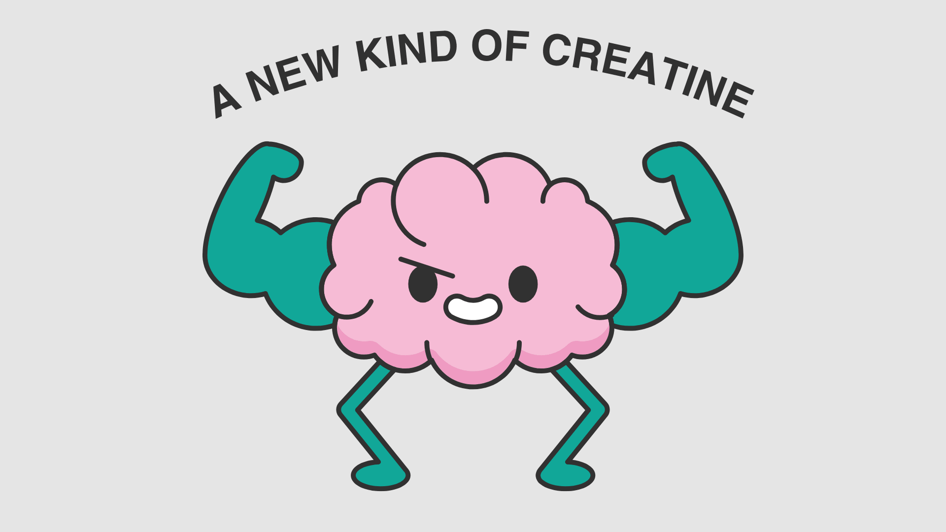 NuCreatine brain mascot